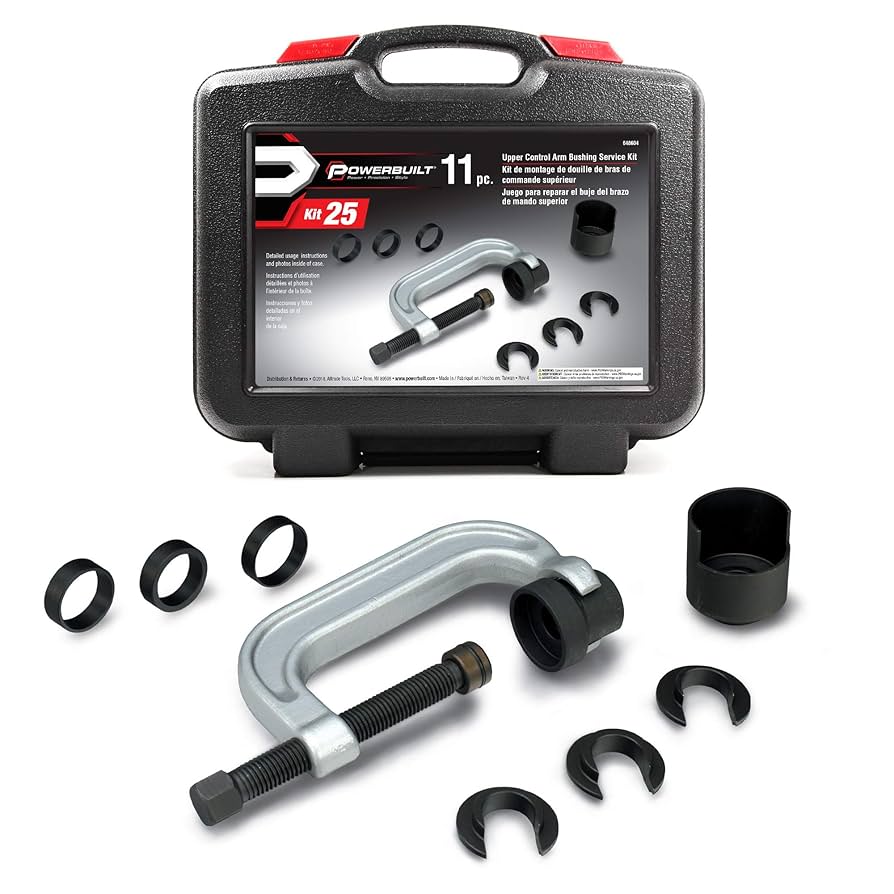 Amazon.com: Powerbuilt Upper Control Arm Bushing Service